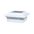 Brite Star 4.5 x 4.5 in. Imperial Light Aluminum Base - White ST2212062